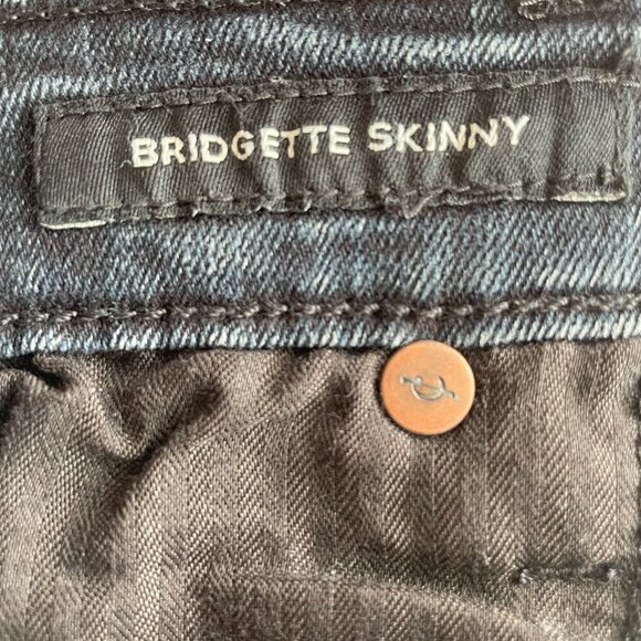 Lucky Brand Women's Bridgette Skinny Dark Wash Jeans, Size 14 EUC - Picture 6 of 9